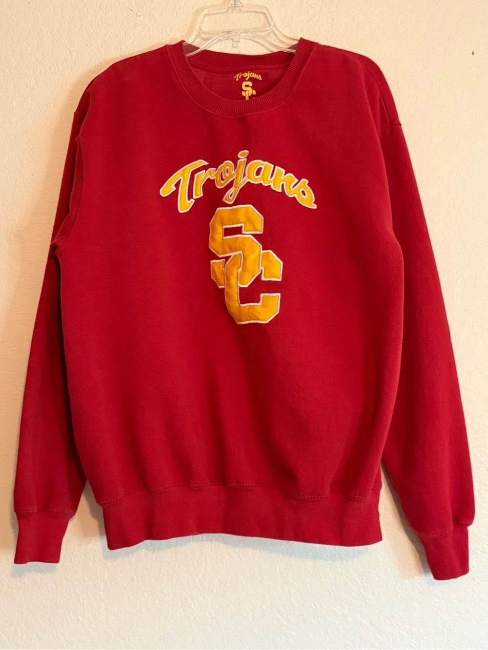 USC Trojans Red Crewneck Sweatshirt